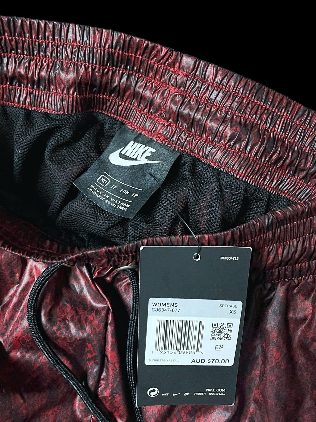 NIKE Python Printed Tracksuit Pants