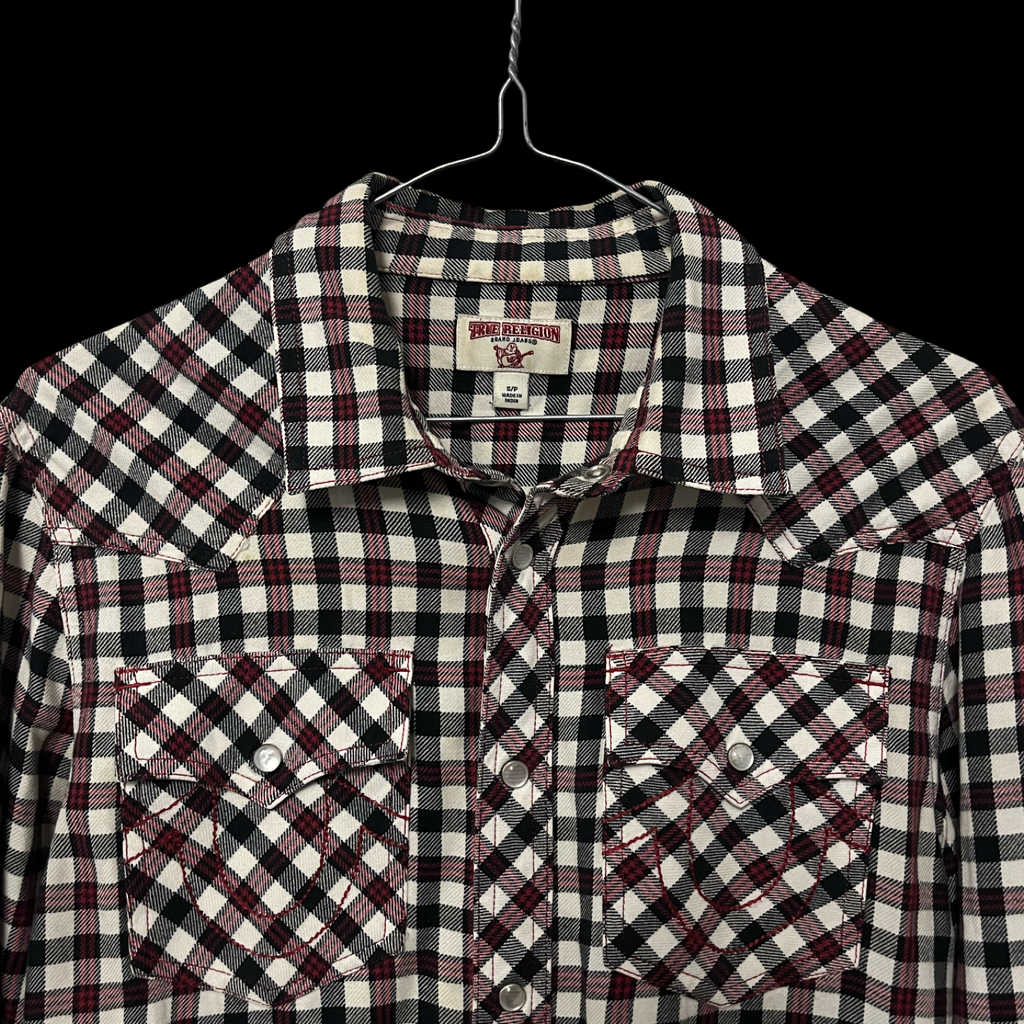 TRUE RELIGION Plaid Shirt