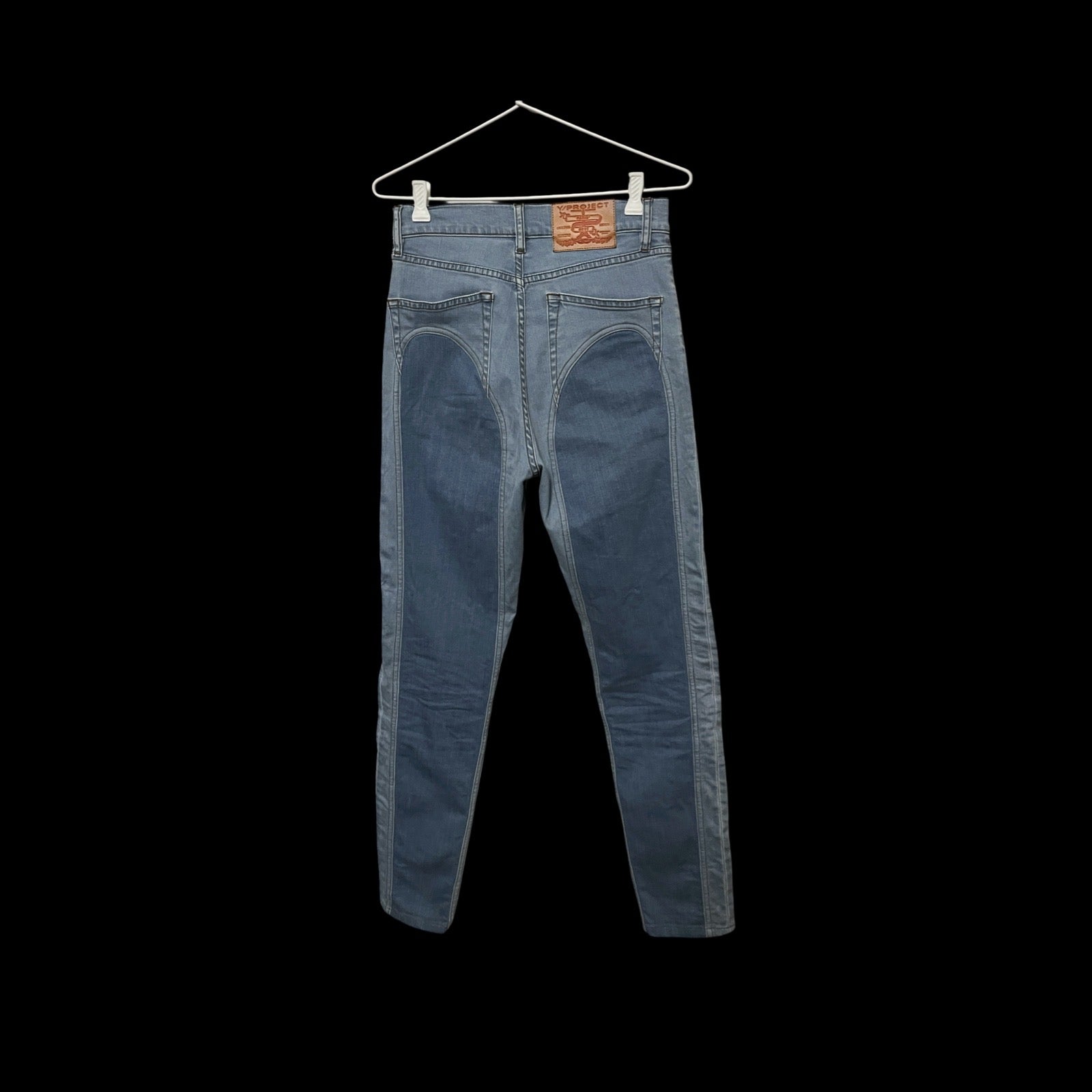 Y/PROJECT Paneled High-Rise Jeans