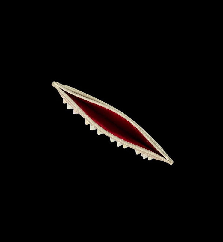 CHRISTIAN LOUBOUTIN Studded Kios Loubinthesky Card Holder