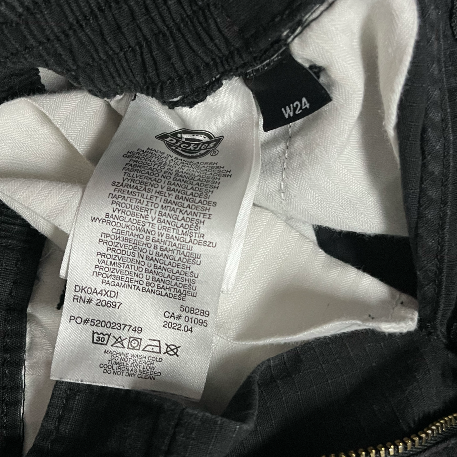 DICKIES Canvas Workwear Cargo Pants
