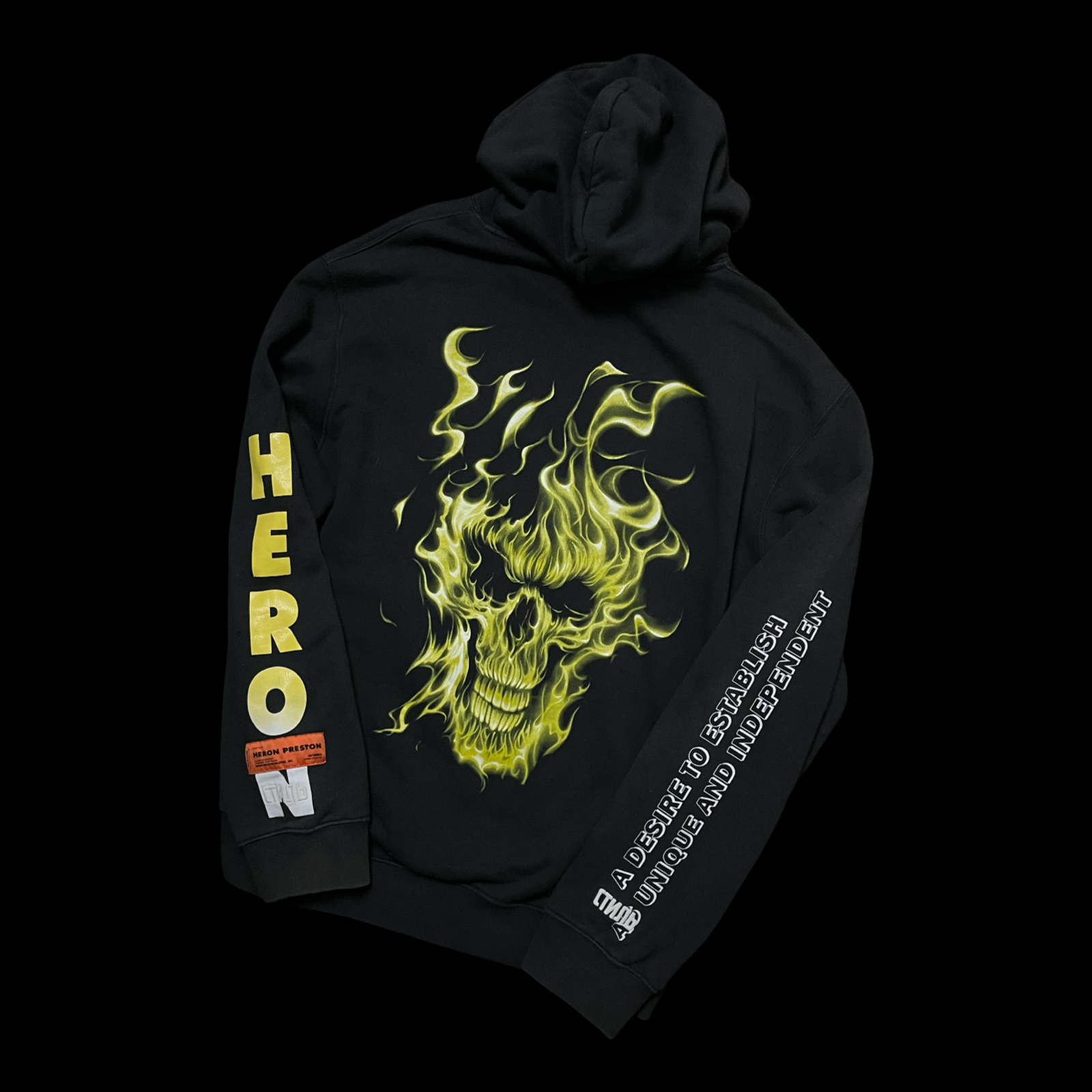 HERON PRESTON Skull Hoodie