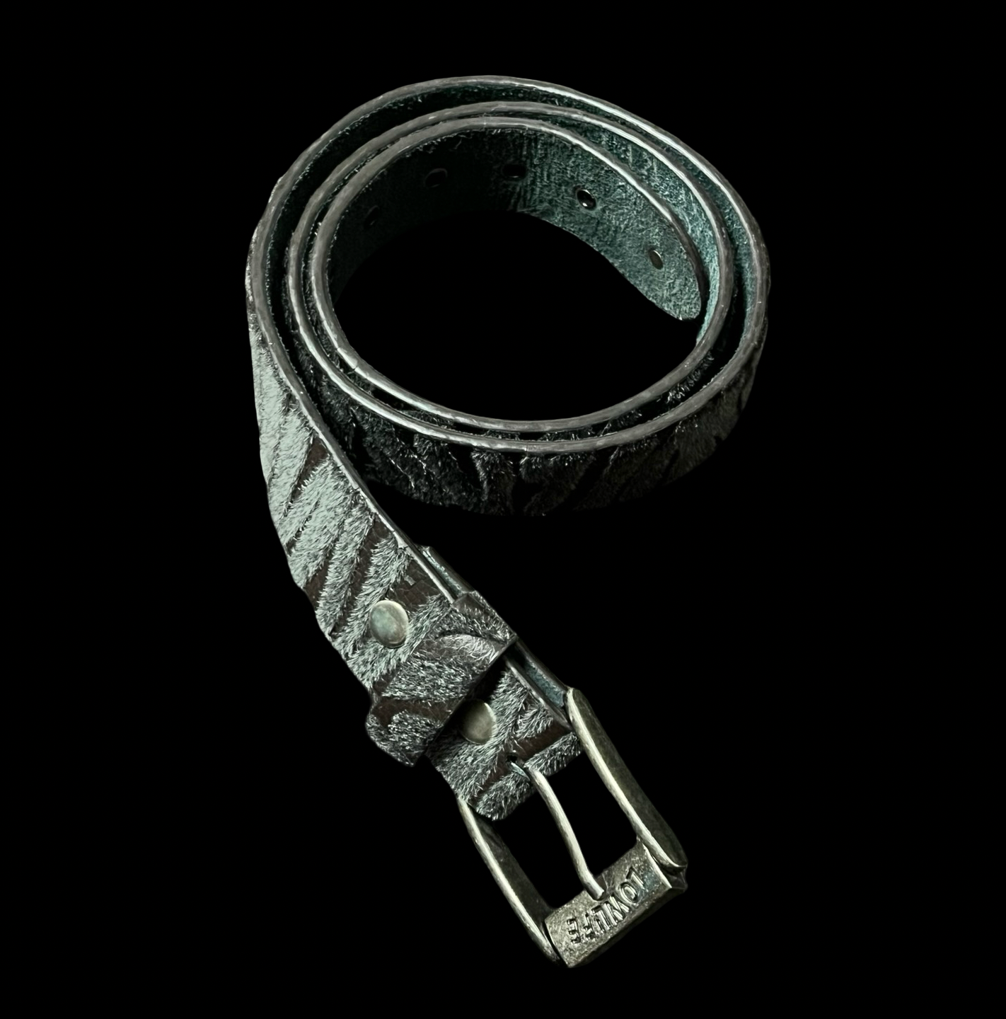 LOWLIFE Zebra Print Belt