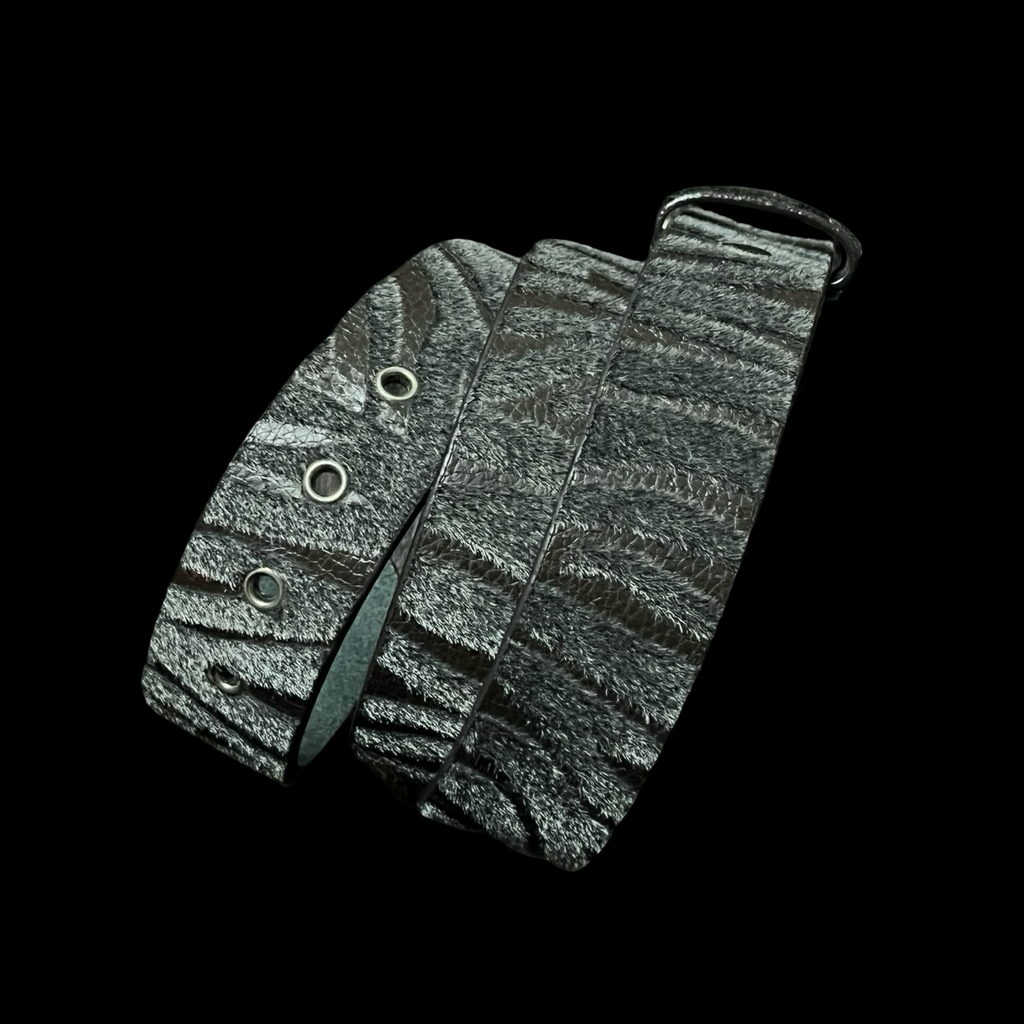 LOWLIFE Zebra Print Belt