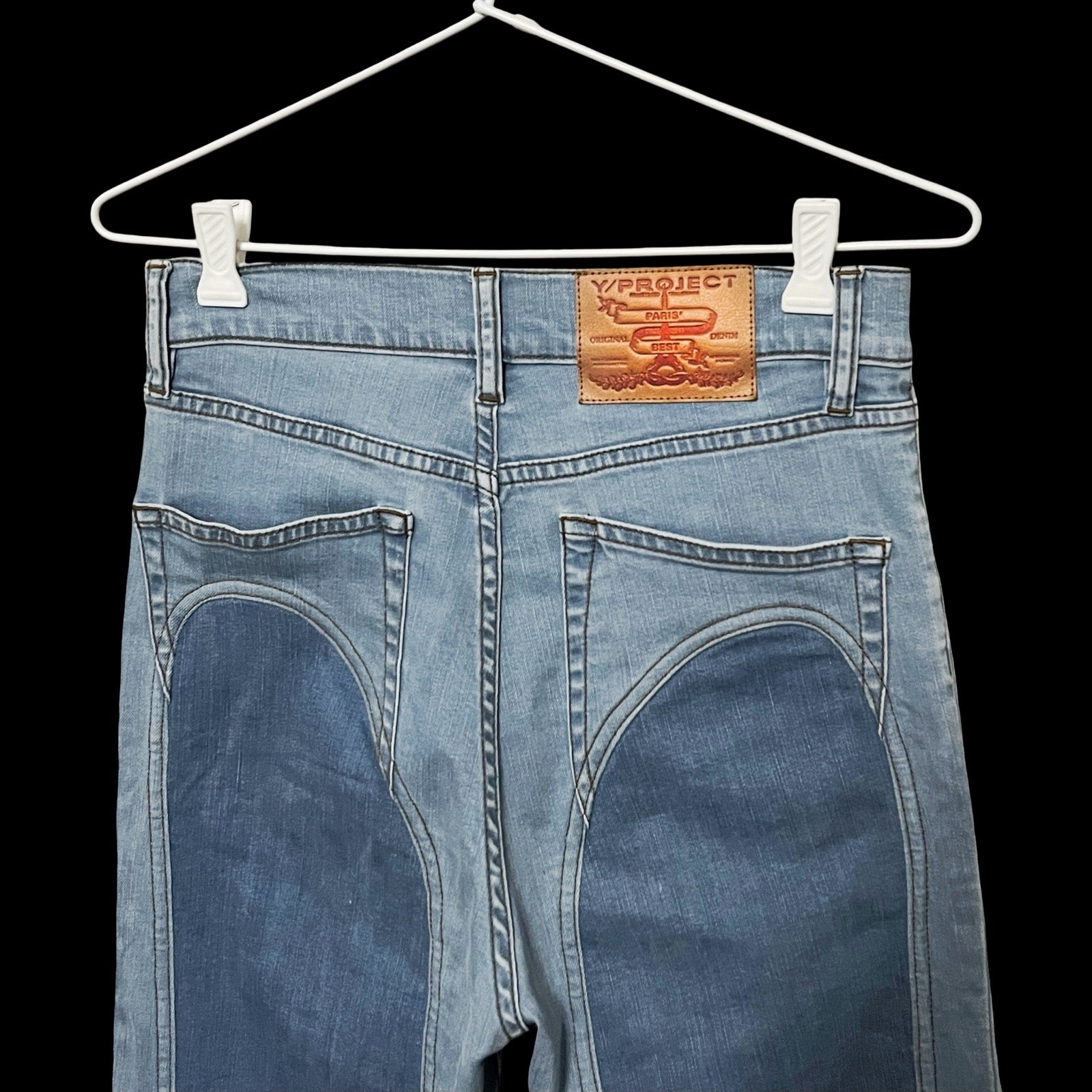 Y/PROJECT Paneled High-Rise Jeans