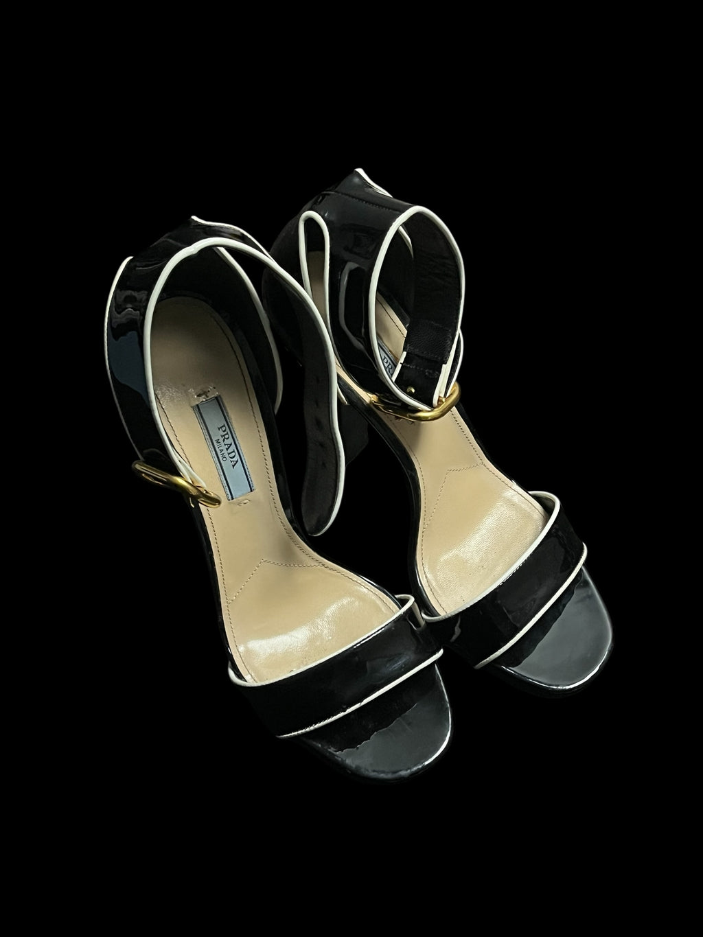 PRADA Patent Leather Mules