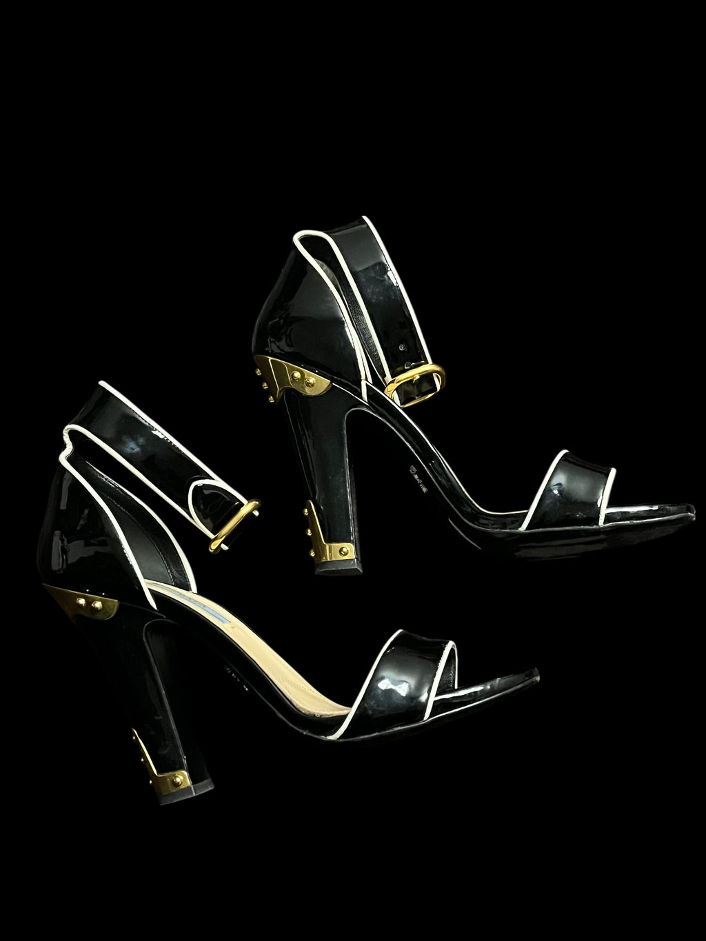 PRADA Patent Leather Mules